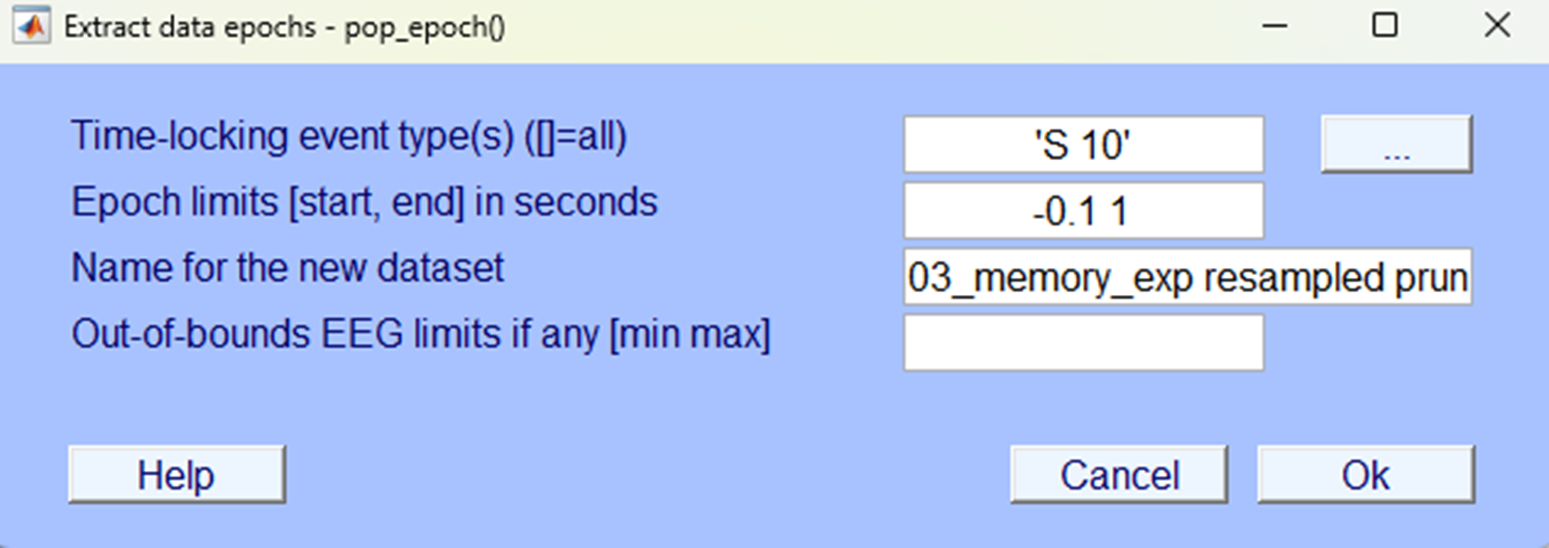 EEG Analysis - Segmentation